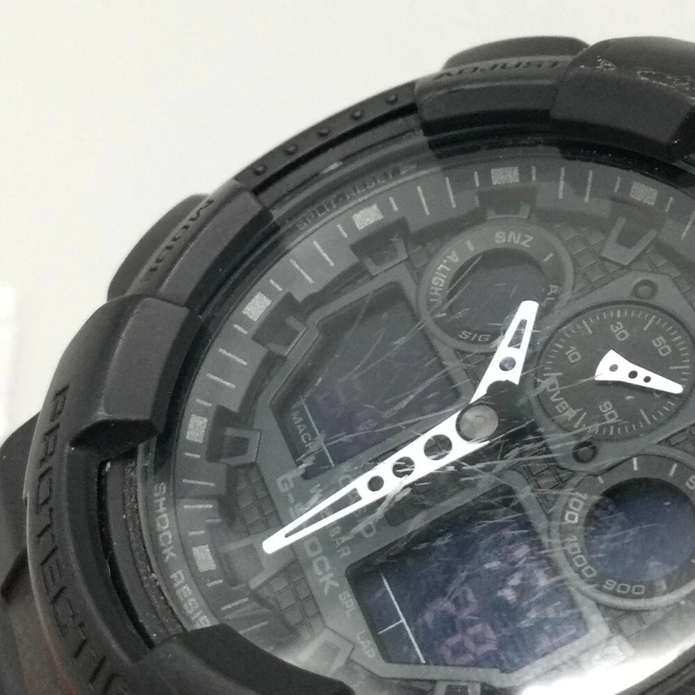 Casio G-Shock 5081 GA-100 Mens Watch 51mm Black Ana-Digi 200M Blackout